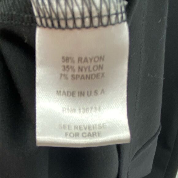 Persifor XS Tyler Solid black Ponte Dress - Picture 4 of 5